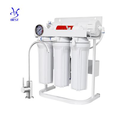 China BETTER Large-Tasting Drinking Water 5 Stage Undersink Reverse Osmosis Systems Water Purification Osmosis Water Filter for sale