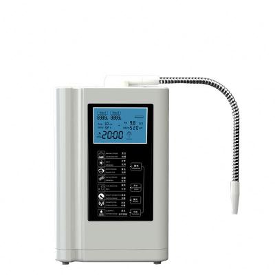 China Hotel New Styles Alkaline Water Ionizer Machine Japan Alkaline Water Ionizer Faucet for sale