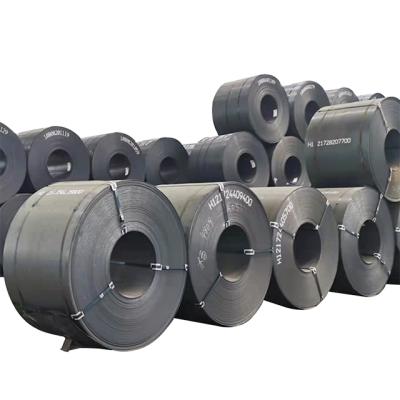 China High Strength Hot Rolled Q235 Ss400 S235jr A36 Carbon Steel Coil Price For Plate 0.3-150mm HRC Container Hour Per Ton for sale