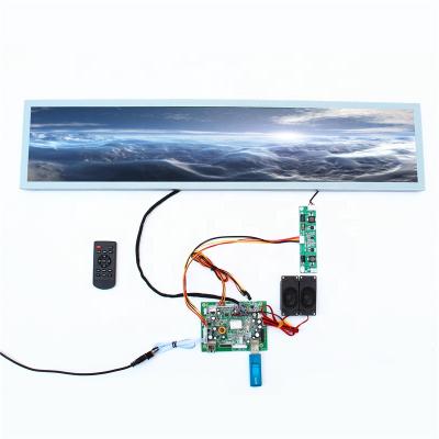 China Wifi showcase advertising show BOE DV280FBM-NB2 28 inch with 1920*360 LCD advertising media player board support video playback for sale