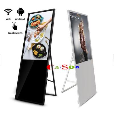 China Caison-jkDZ156 Most Popular Ultra Thin Uhd Player Advertising Machine New Product Announcement Price Tag Digital Signage Menu Screens for sale