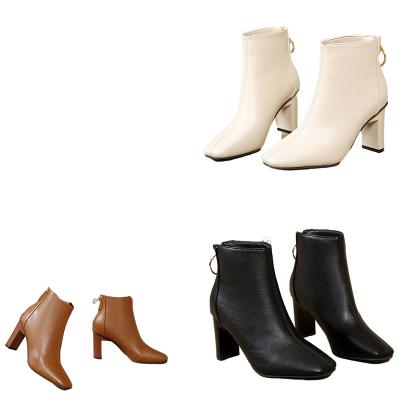 China CUSHIONING Winter Shoes Feminine Women Heel Slip On Girls Charm Fashion High Heels Thigh High Boots for sale