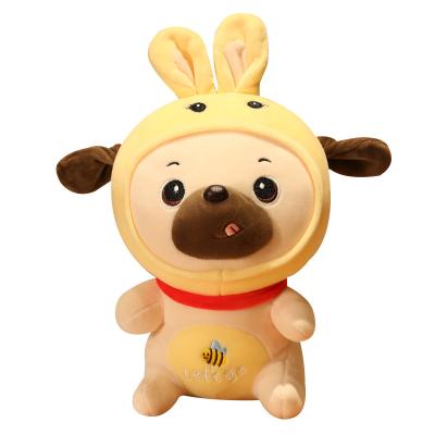 China Pretty Gift Best Made Hot Sale Soft Toys Dog Custom Dog Doll Stuffed Plush Cozy Animal Toy for sale