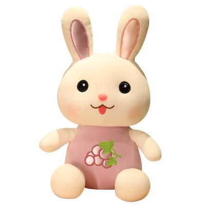 China New Design Plush Soft Cute Rabbit Doll Lovely Gift Customized Baby Animal Stuffed Toys for sale