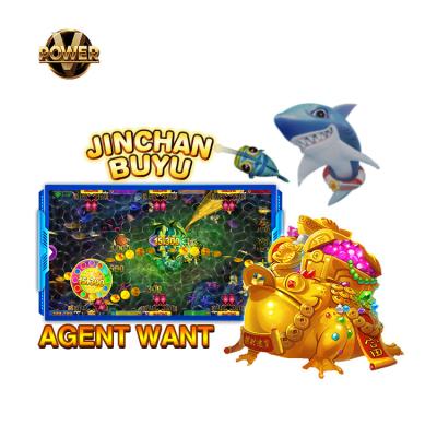 China High Returns Arcade Skill Game Vpower Smart Coin Powered Fish Online Hunter Mobile Game Software for sale