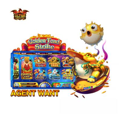 China High Returns Arcade Fish Game Ultra Monster 100% High Profit Create Coin Operated Gambling Fish Game Online for sale