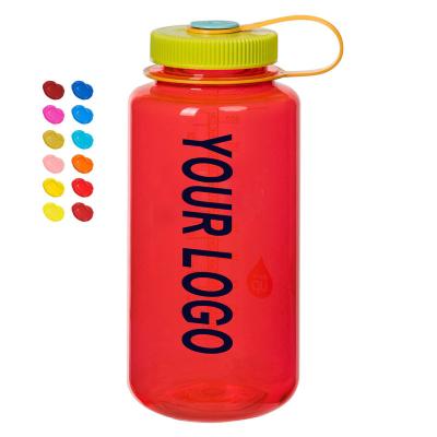 China Sustainable School student use portable camping travel outdoor gym tritan plastic drinking water bottles for sale