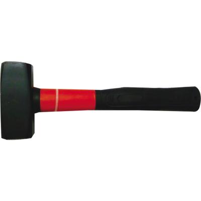 China Pick Hammer Hand Tools Carbon Steel Stoning Hammer With TPR Handle for sale