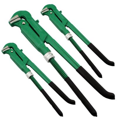 China American Alloy Steel Pipe Pliers Heavy Duty Pipe Wrench Pipe Wrench for sale