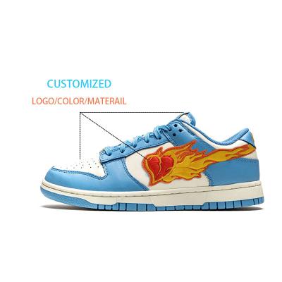 China Fashion Trend New Product Hot Selling Custom Logo Sneakers Professional Womens Skateboard Shoes for sale