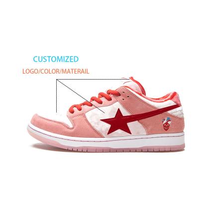 China Brand J Brand Fashion Casual Sneakers SBDUNK Logo Customization Men Factory Genuine Leather Trend Custom Made Original High Quality Wholesale for sale