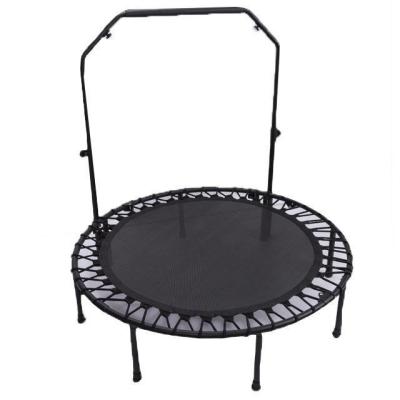 China Without Net Affordable Trampoline Trampoline Kids Protector With Armrests Safe Large Trampoline for sale