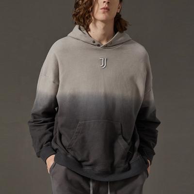 China Anti-Wrinkle Dip Dye Hoodie Design Gradient Color Bulk Mens Designer Luxury Hoodies With Logo Embroidery Pullover Cheap Sweatshirts for sale