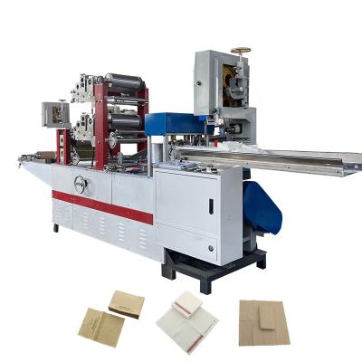 China Household tissue paper production small scale napkin folding machine small business napkin paper making machine production line maquina napkin machine for sale