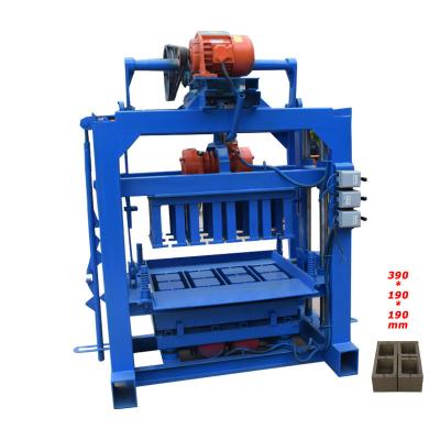 China Factory Full Automatic Brick Making Machine Manual Clay Brick Make Machine Perforated Concrete Cement Brick Machine for sale