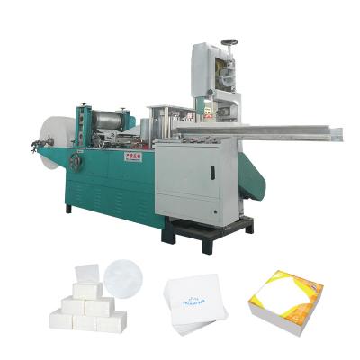 China New household tissue paper production idea for small business napkin tissue paper folding machine napkin paper making machine for sale