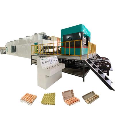 China Semi Automatic Paper Egg Tray Molding Factory Price Mini Small Scale Paper Pulp Egg Tray Making Forming Molding Machine for sale