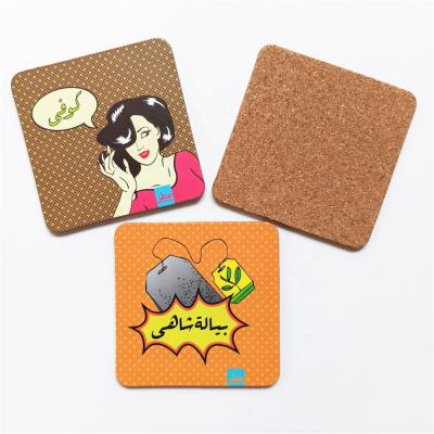 中国 Factory Price Sustainable New Products Customized MDF Cork Backed Area Rugs And Coasters 販売のため