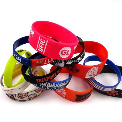 중국 Promotion Gifts Custom Logo Silicone Wristband Colorful Wristband For Kids 판매용