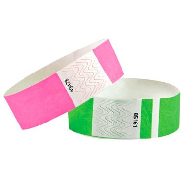 Cina For Hospital Custom Logo Printing Full Color Cheap Paper Wrist Strap / Wristband /Medical Wristband For Hospital in vendita