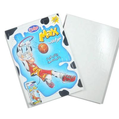 Cina New products customized cartoon toy cartoon printing paper jigsaw puzzle educational toy for children in vendita