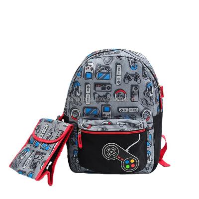 China Wholesale Promotional Custom Made Motion Sensing Teenagers School Bags Fashion Waterproof Kids Backpack Printed School Bag Logo for sale