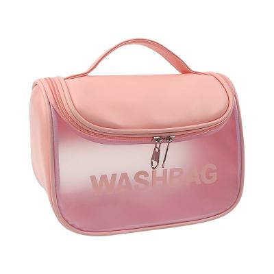 China Fashion Wholesale Customized Logo Waterproof Travel Hanging Toiletry Cosmetic Organizer Bag for sale