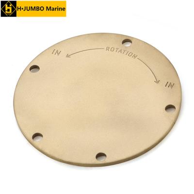 China MARITIME factory pump copper part marine flexible pump cover for jabsco 9336 for sale