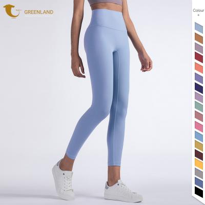 China 2022 Breathable Top Hot Trainer Yoga Leggings Compression Waist Without Pants Women's Gym T-line for sale