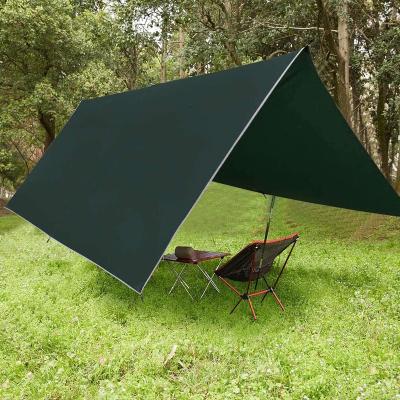 China Camouflage/Field Ultralight Outdoor Hammock Rain Fly Sun Shade Shelter Tree Tent Camping Waterproof Nylon Tarp for sale