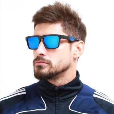 China Fashion sunglasses sunglases for mens sports bike fashion classic mirror protection lens custom logo men's square UV black sunglasses 400 for sale