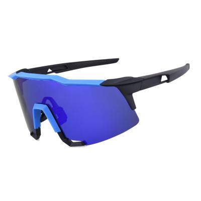 China Newest Design Fashion Sports Sunglasses Frame Sports Sunglasses TR Glasses Recycling Light River for sale