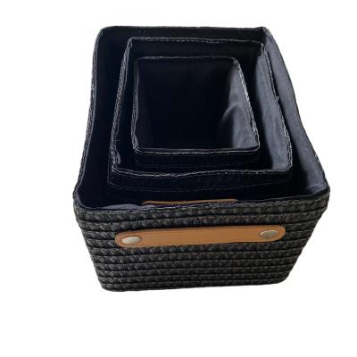 China Sundries/Clothing Storge Basket Storage pp Plastic Baskets Receive Daily Basket Mess Storage High Quality for sale