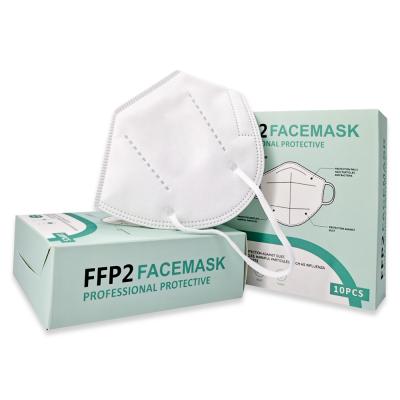 China With Earloop FFP2 CE Certificated Respirator Mascarillas Individually Effective Filtration FFP2 Mask Package for sale