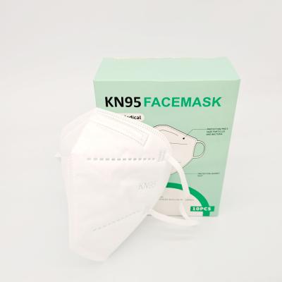 China Wholesale KN 95 Disposable Breathable Masks Color kn95 Respirator Mask ffp2 kn95-face-maskkn95 Disposable Facemask for sale