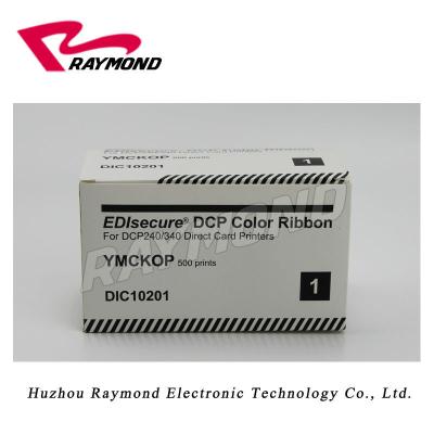 China EDIsecure Card Printers DIC10201 DCP240 & DCP340 Series Color Ribbon Printer - YMCKO - 500 Copies Per Roll for sale