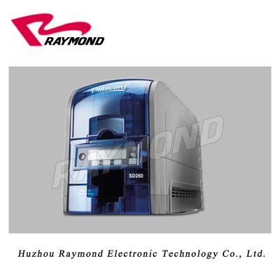 China High Quality Single Sided Color Datacard SD260 PVC ID Card Printer Machine With One Datacard Ribbon 534700-004-R002 YMCKT for sale