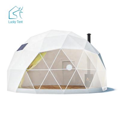 China Tube Type Outdoor Dining Tent Stake Igloo Dome House Design Luxury Hotel Dome Tent For Sale for sale