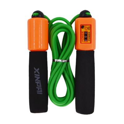 China Gym Factory For Sale Cheap Adjustable Jump Rope Length Foam Handle Jump Rope Wire For Students Testing Training for sale