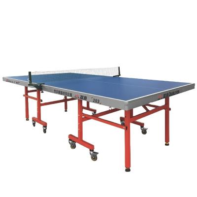 China NSCC Certification FISH 203 Single Folding Mobile PING PONG TABLE 203 DOUBLE for sale