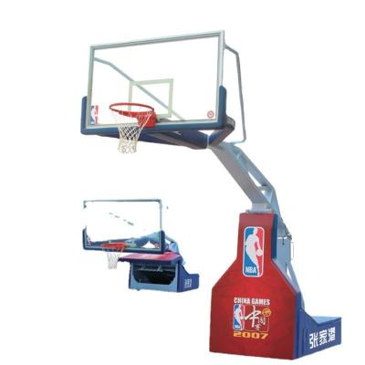 China Jinling Steel Bungee Balance Basketball Stands A TXJ-2B ​​FIBA ​​Adult Certification Competition for sale