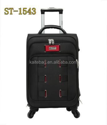 China Travel / School / Business Luggage Trolley Soft Space Luggage Made In Shengyakaite Factory for sale