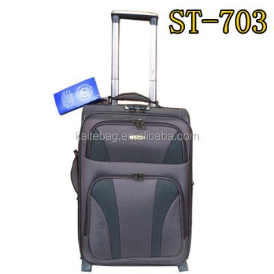 China Telescopic EVA Handle Luggage Flight Case Sky Travel Luggage for sale