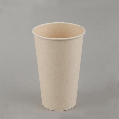 China Disposable Compostable Biodegradabe Customized PLA Coated Paper Cup for sale