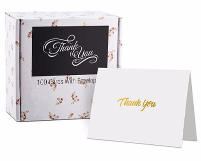 China Custom Service Paper Card Printing Thank You Card Greeting Card Printing Paper Card for sale