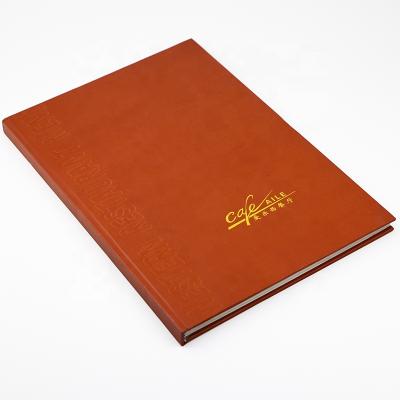 China Kraft Paper Materials Different Printing Custom Catalog Restaurant Menu Book for sale