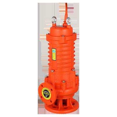 China Biofuel Industry Factory Supply Vertical Type Electric Submersible Pump Durable Mining Industry WQ Sewage Submersible Pump for sale