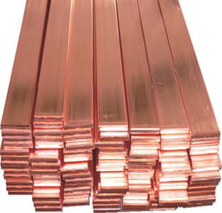 China Steel Earth Bar Copper  Ground Bar Copper Flat Bar For 30*3 , 40*4 for sale