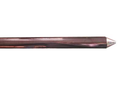 China Copperzied 8 10 ground rod , electric fence grounding rod for generator for sale