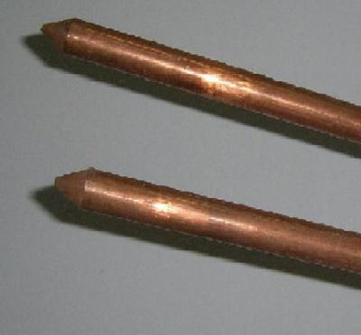 China Electrical Copper Clad Steel Grounding Rod for Earthing System for sale